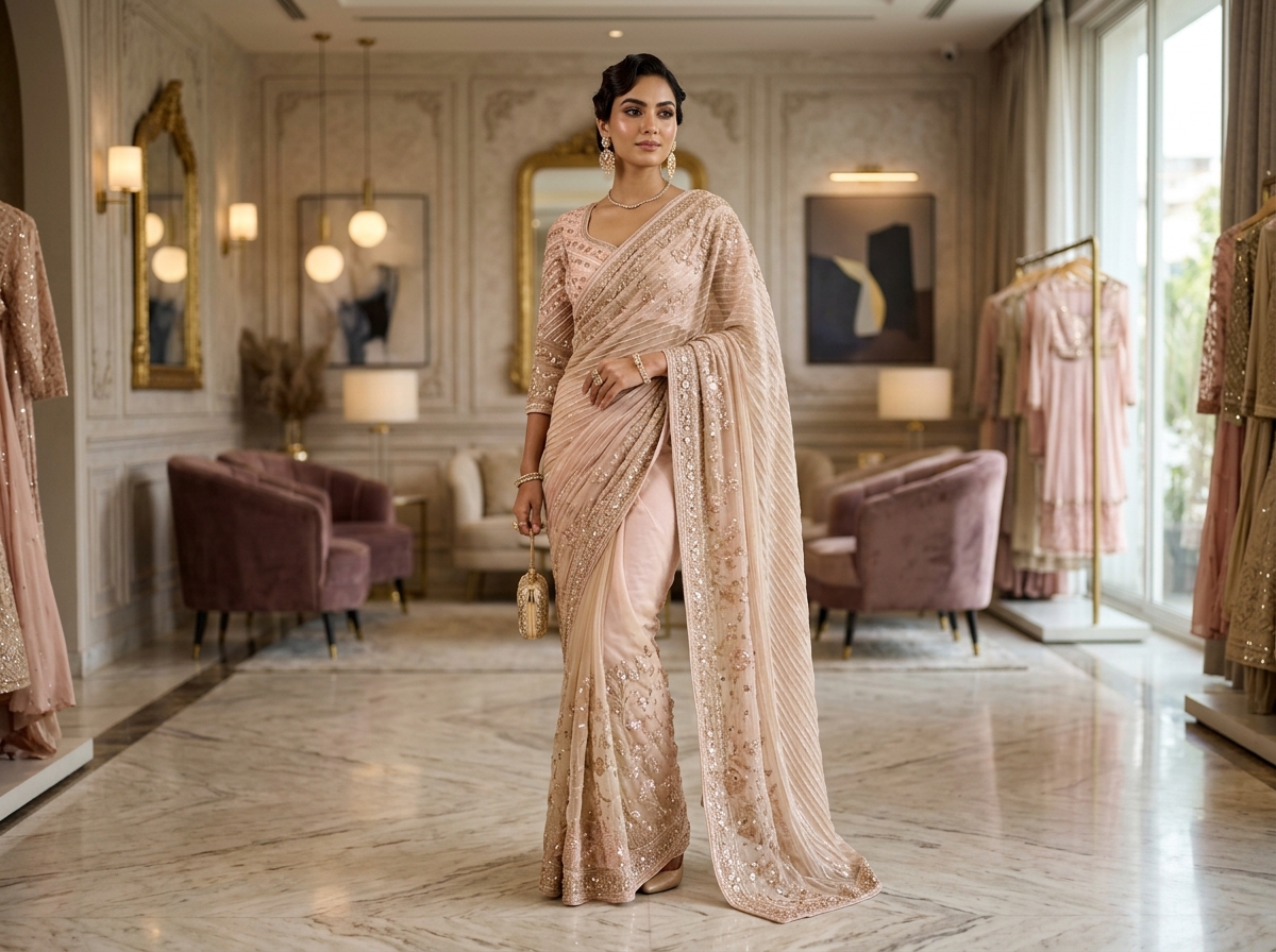 Designer Partywear Sarees