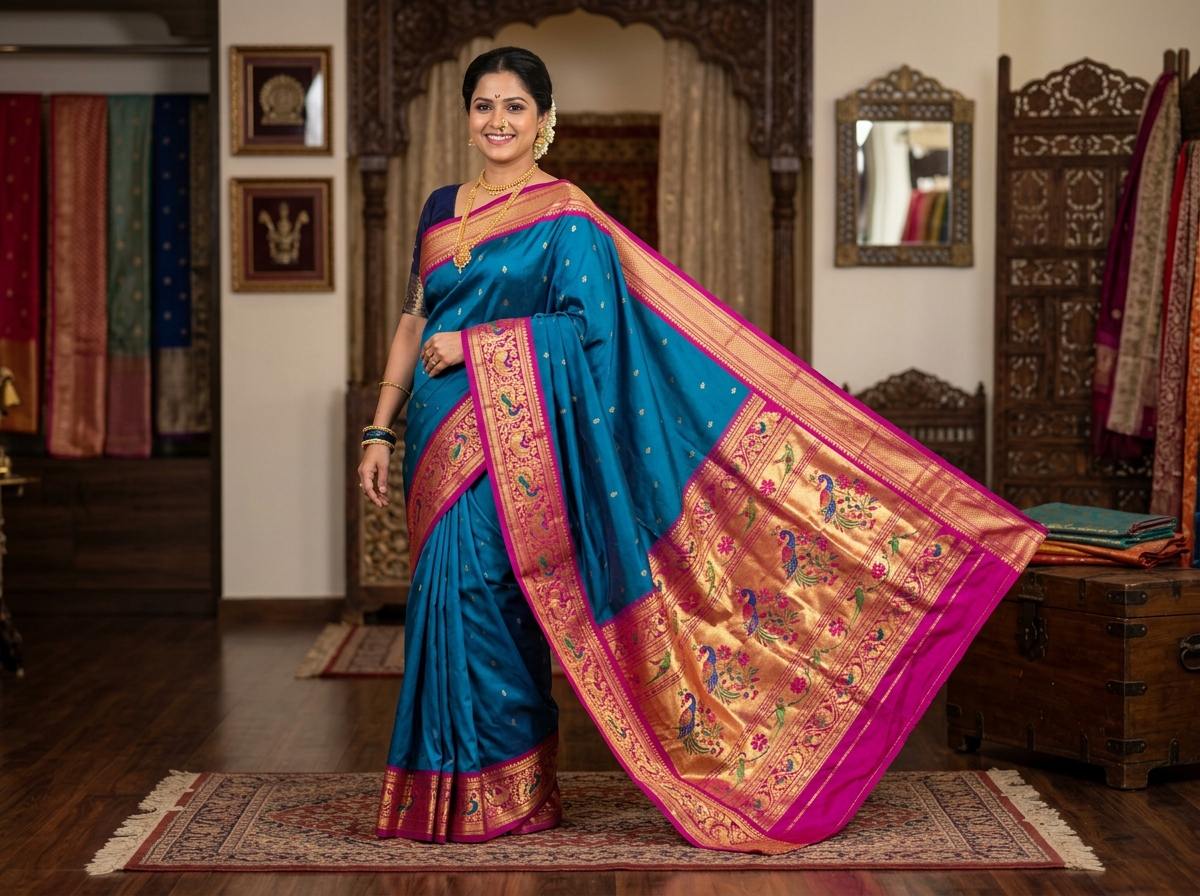 Yeola Paithani Saree